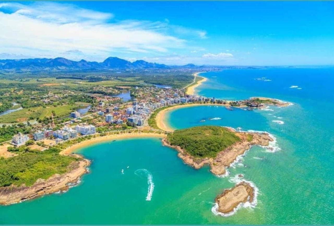 Beira Mar Enseada Azul Lindo Ap 2 Quartos Garagem Guarapari Buitenkant foto